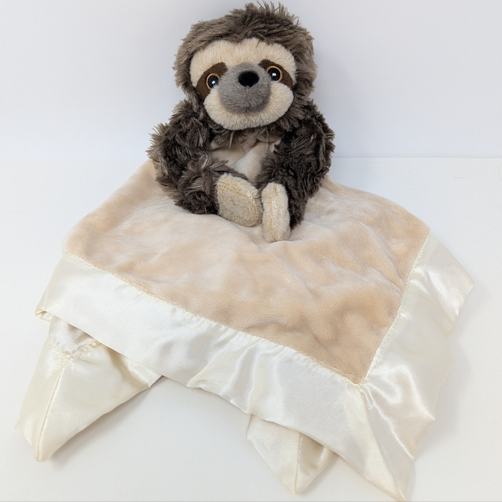 Bearington Baby Sloth Lovey Security Blanket